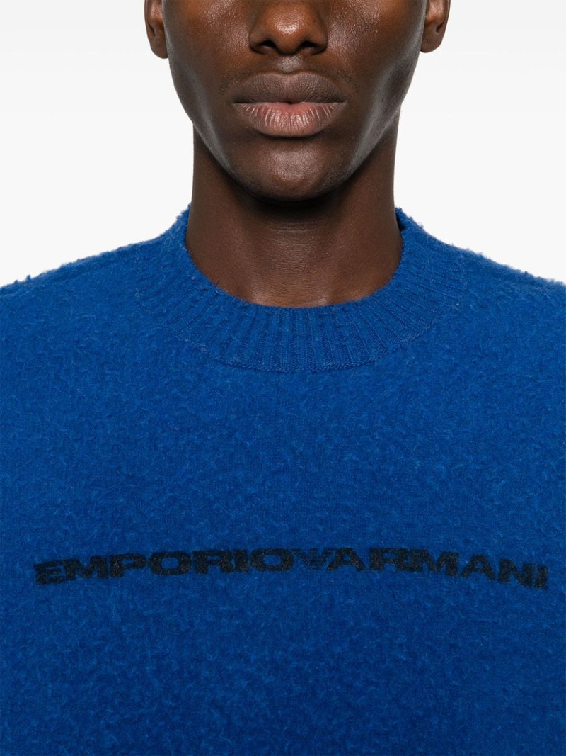 logo-print sweater 5