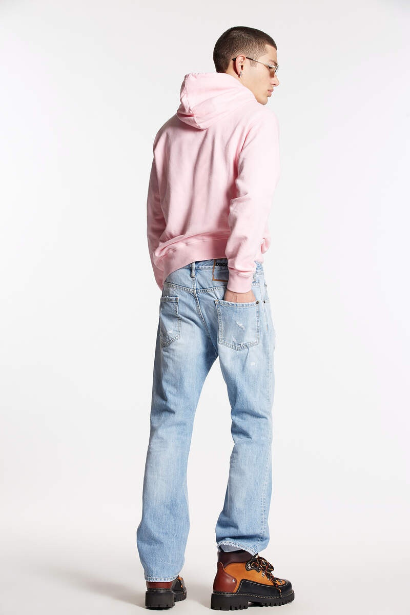 DSQUARED2 BEVERLY HILLS LIGHT WASH FLARE BOOTCUT JEANS outlook