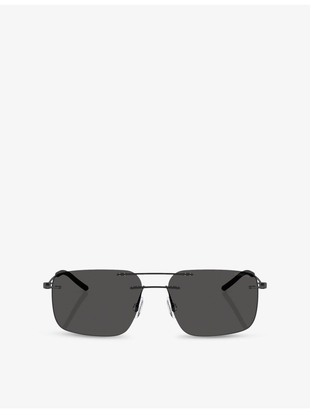 ME4003 Doppler Rectangle Steel Sunglasses - 1