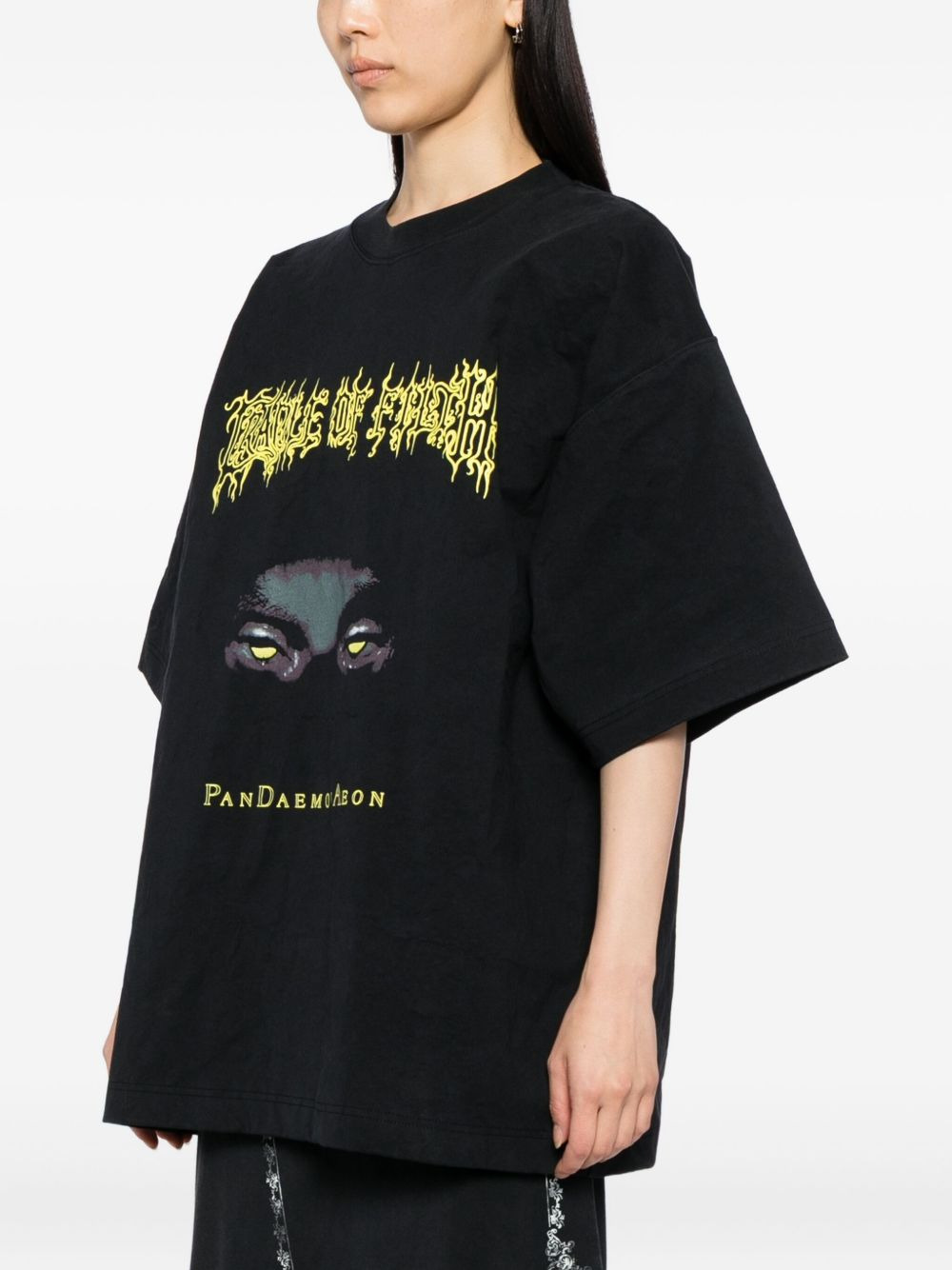 quilted short-sleeves T-shirt - 3