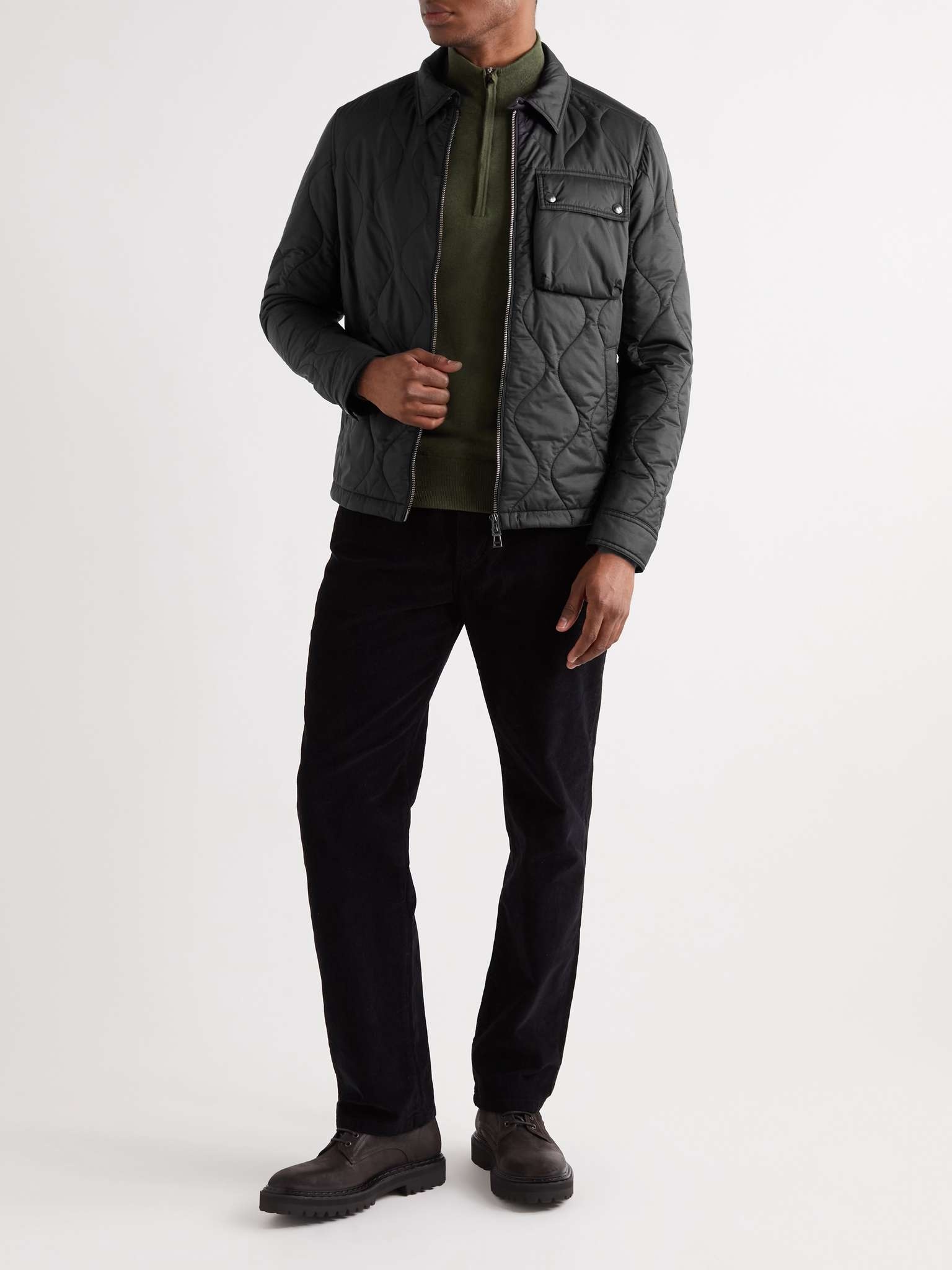 Wayfare Logo-Appliquéd Quilted Ripstop Jacket - 2