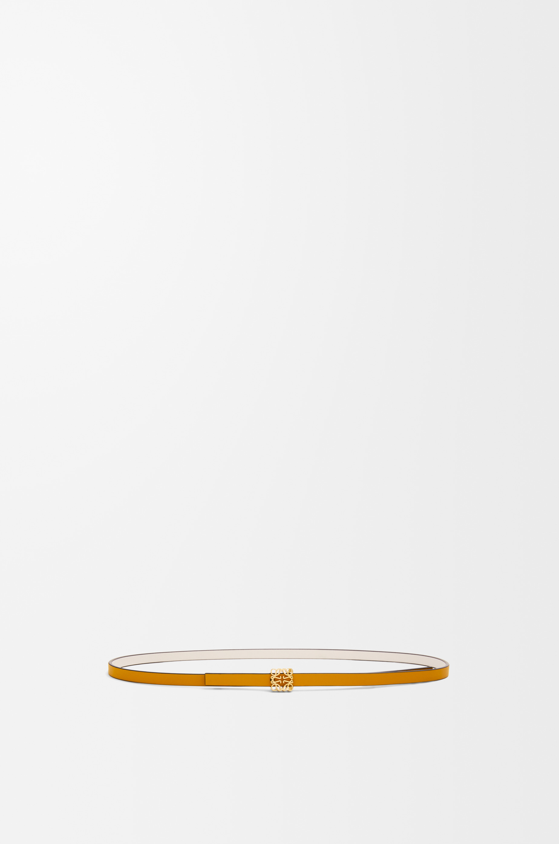 Reversible Anagram cube belt in smooth calfskin - 2