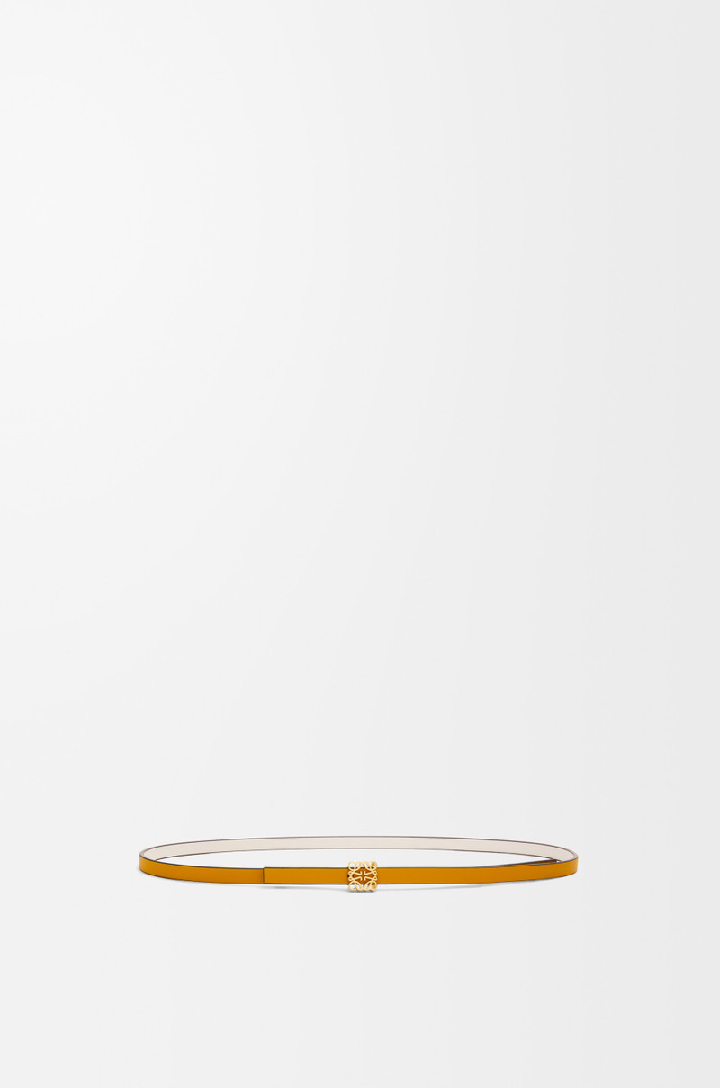 Loewe Reversible Anagram cube belt in smooth calfskin outlook