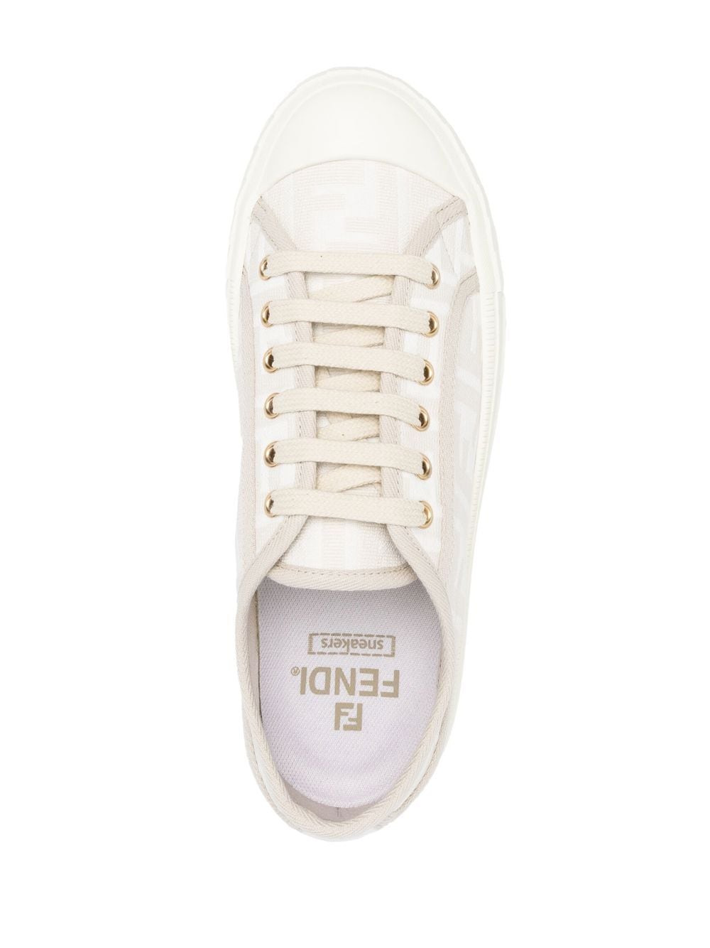 Fendi Women Domino Sneakers - 4