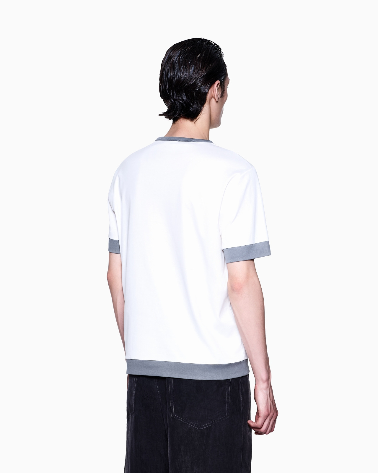 ORGANIC COTTON JERSEY CREW-NECK T-SHIRT - 3