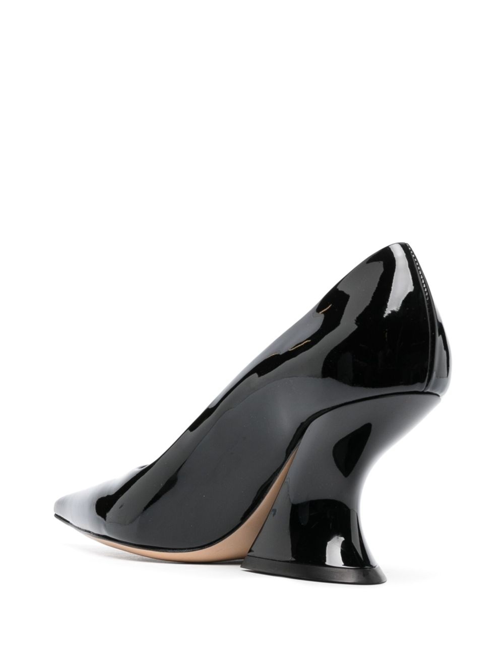 Elodie 80mm patent-leather pumps - 3