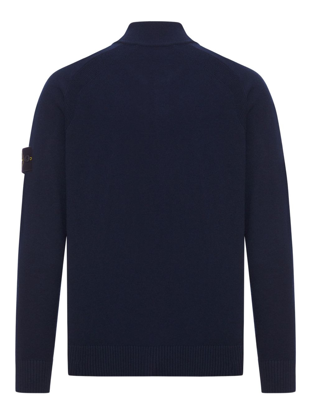 5100044 zip-neck wool cardigan - 2