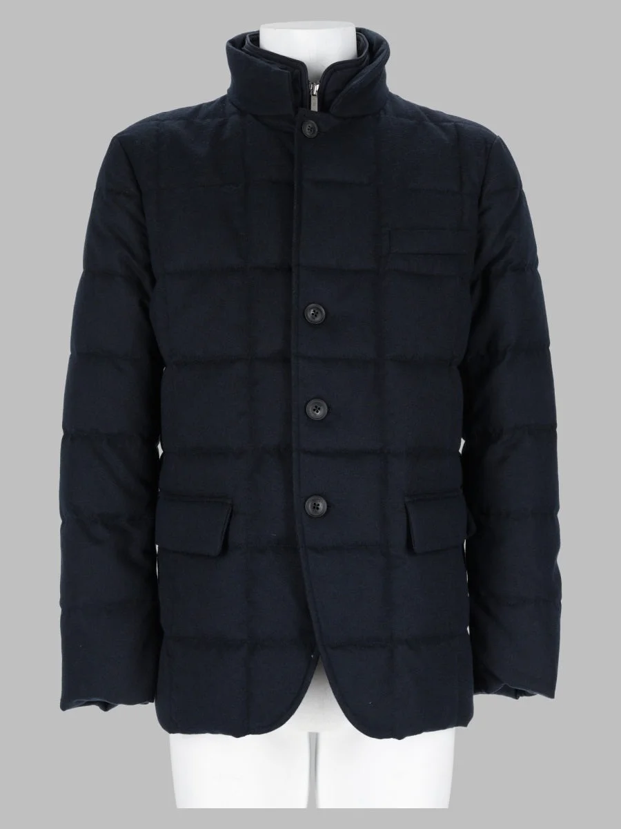 Fay Men Giacca Trapuntata Con Collo Alto - 1