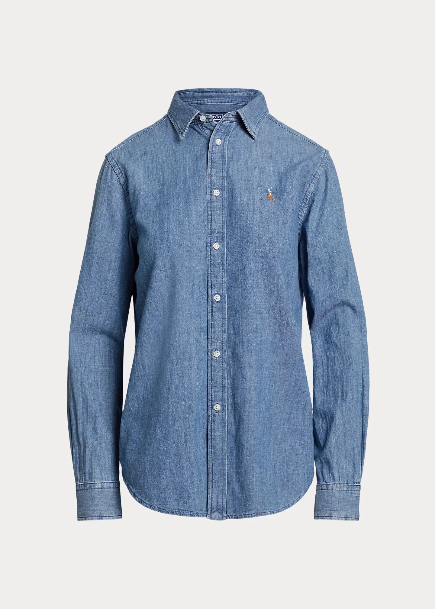 Classic Fit Denim Shirt - 1