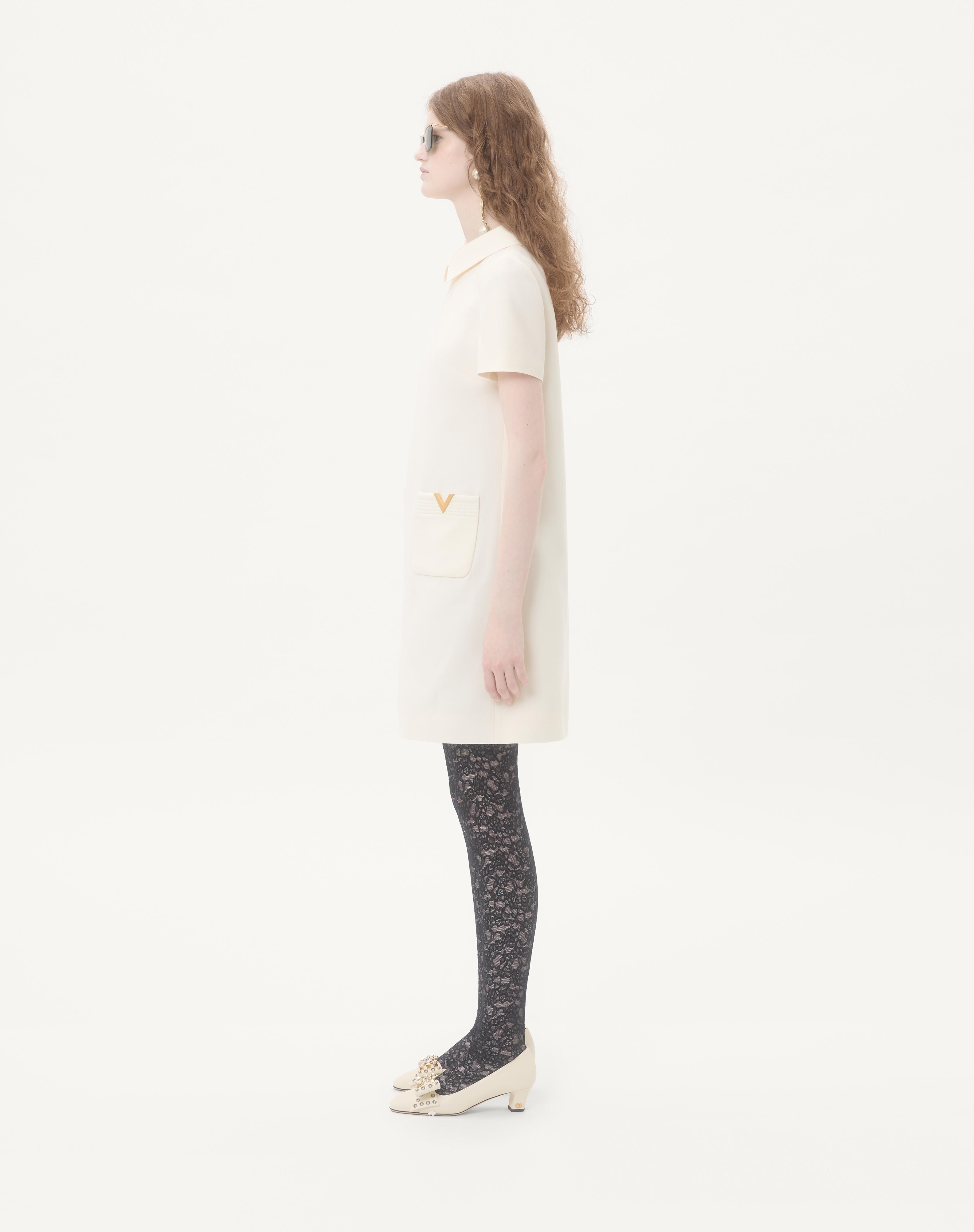 CREPE COUTURE SHORT DRESS - 6