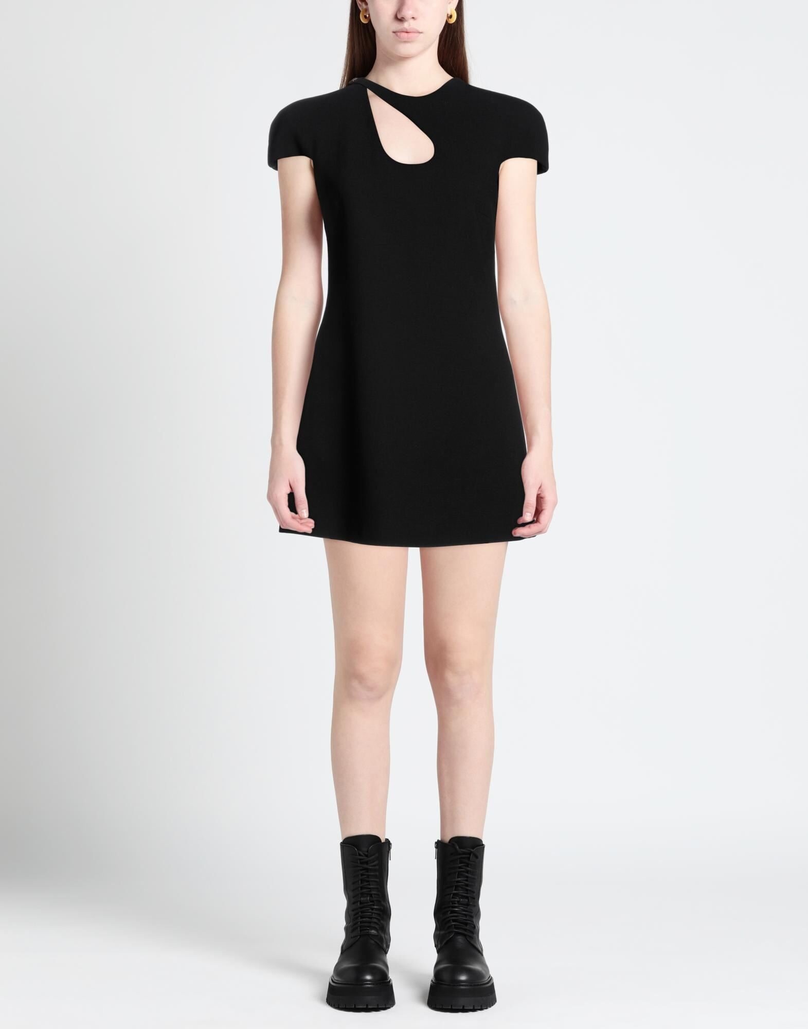 Black Women's Short Dress - 3