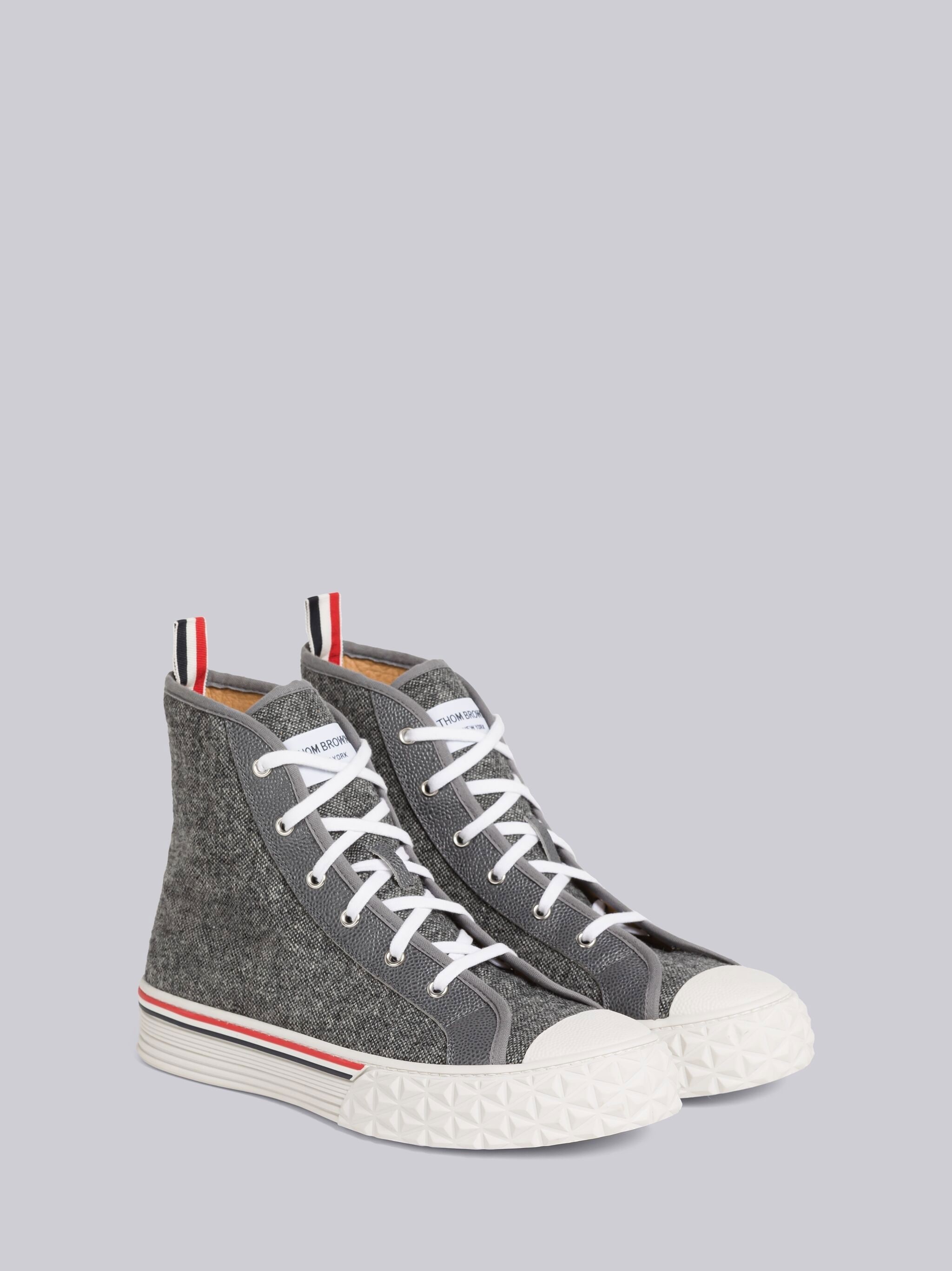 Donegal Tweed Collegiate High Top - 3
