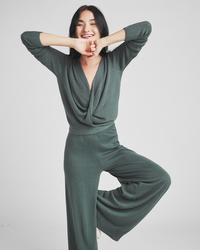 Loopknit LYR Surplice Sweater 4