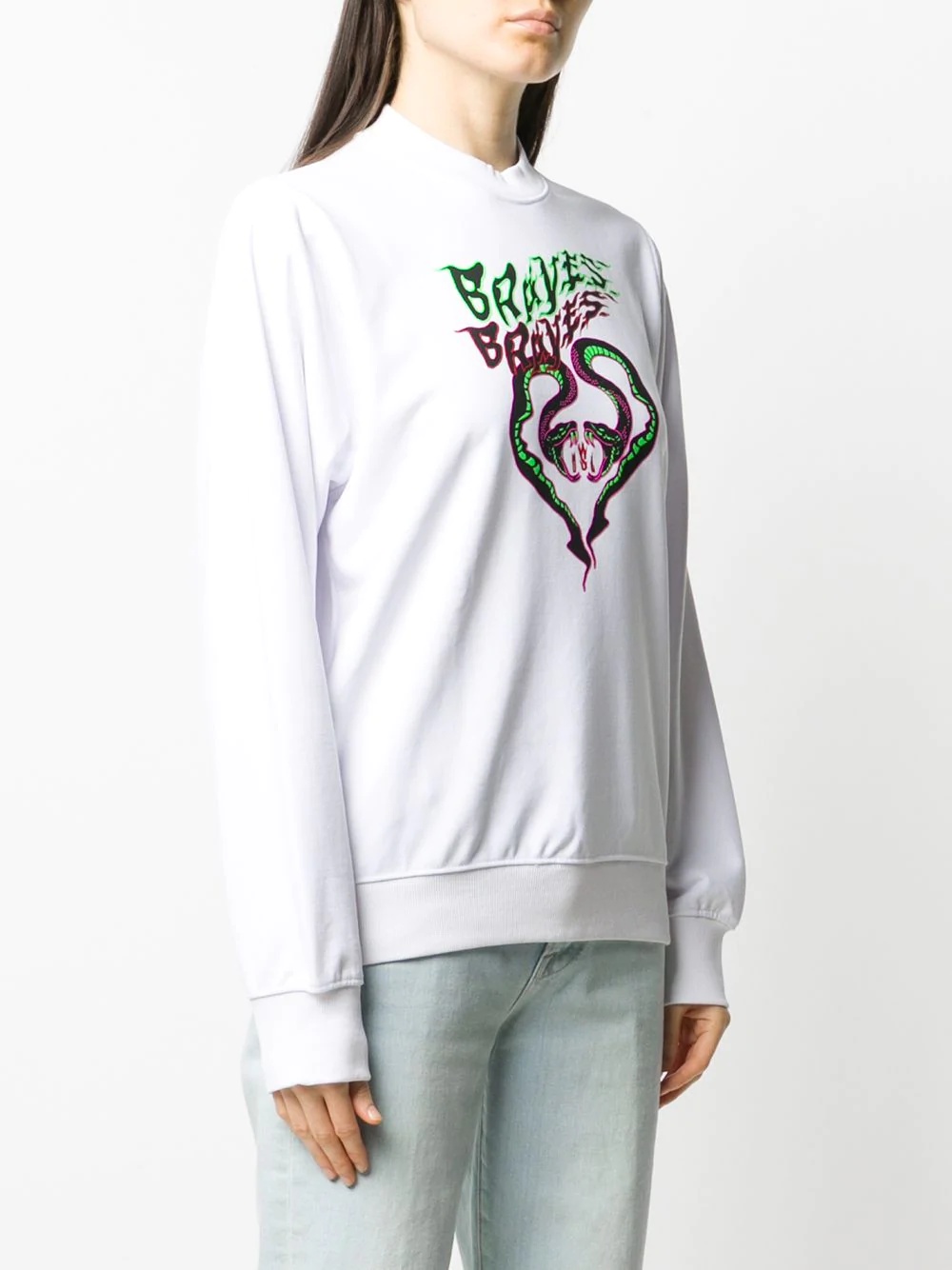 graphic print sweatshirt - 3