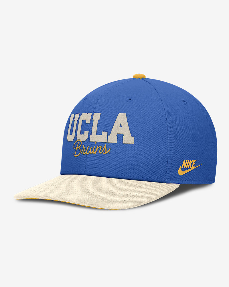 UCLA Legacy Script Men's Nike Dri-FIT College Adjustable Hat 1