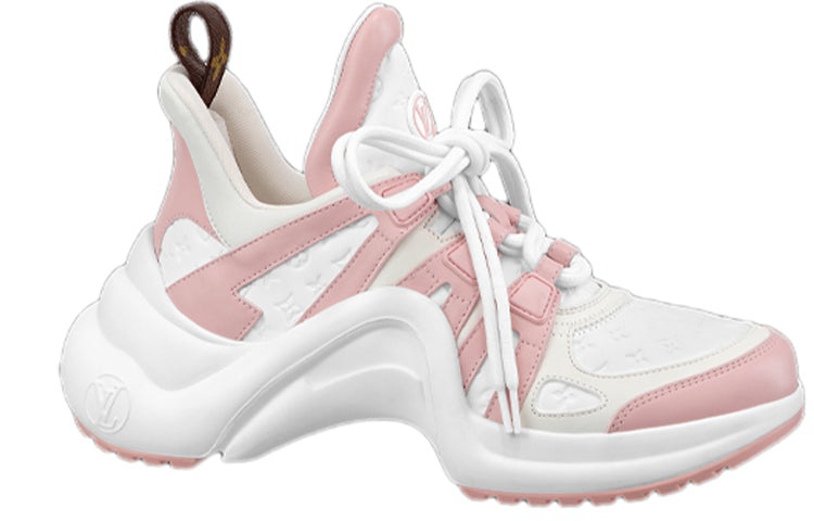(WMNS) LOUIS VUITTON LV Archlight Sneakers 'White Pink' 1ABP74 - 2