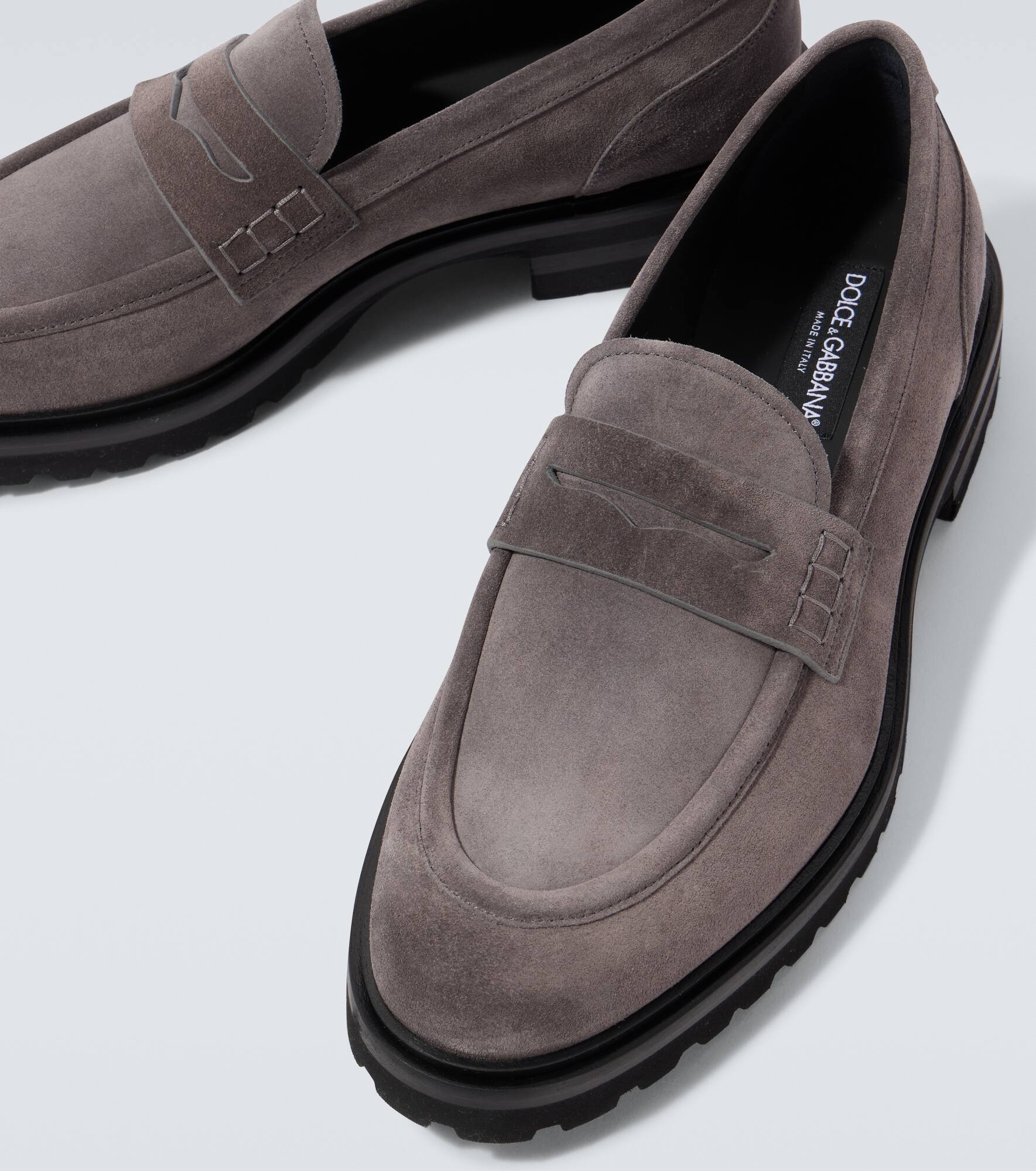 Altavilla suede penny loafers - 3