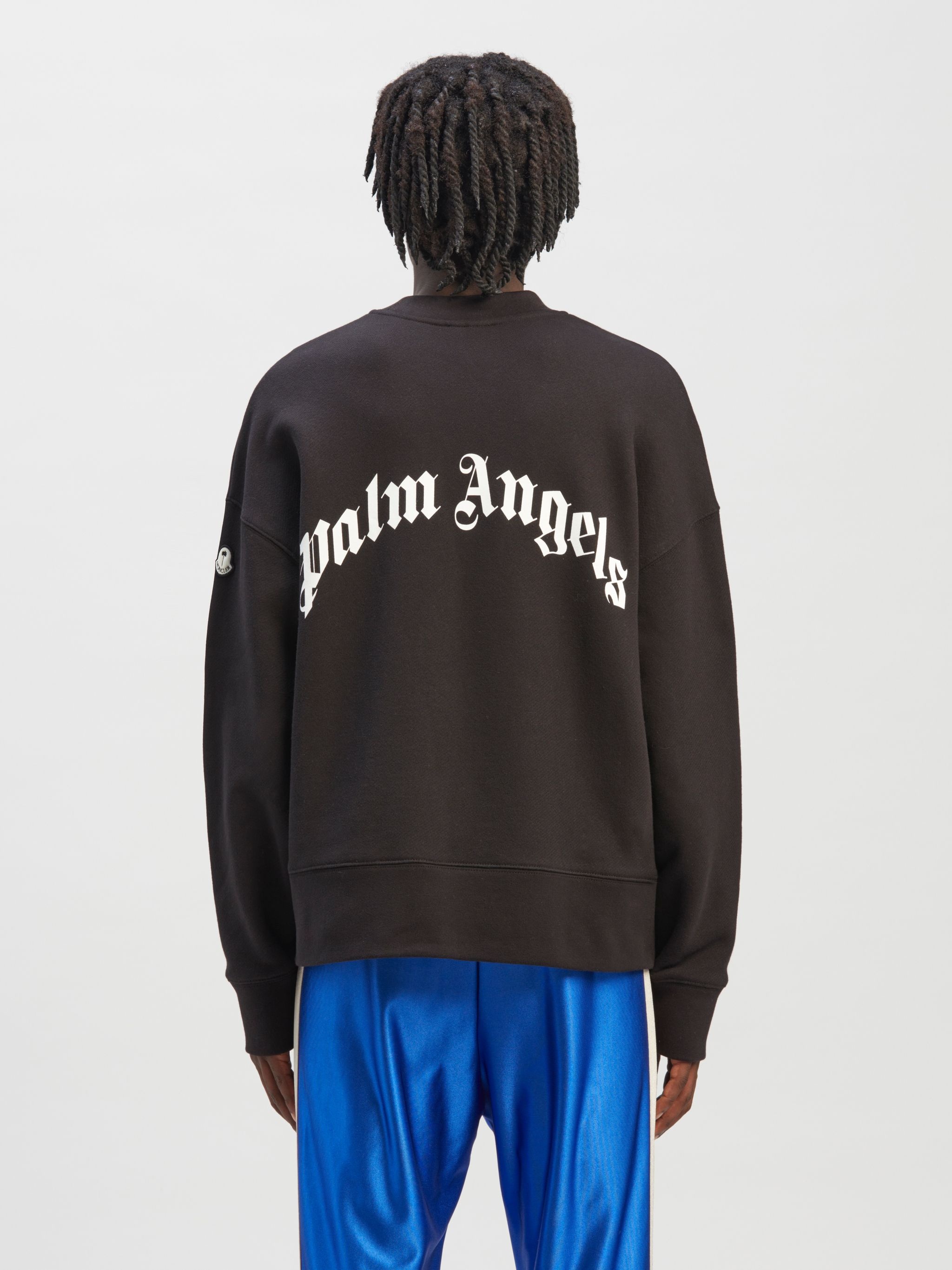 8 MONCLER PALM ANGELS SWEATSHIRT WITH BEAR - 6