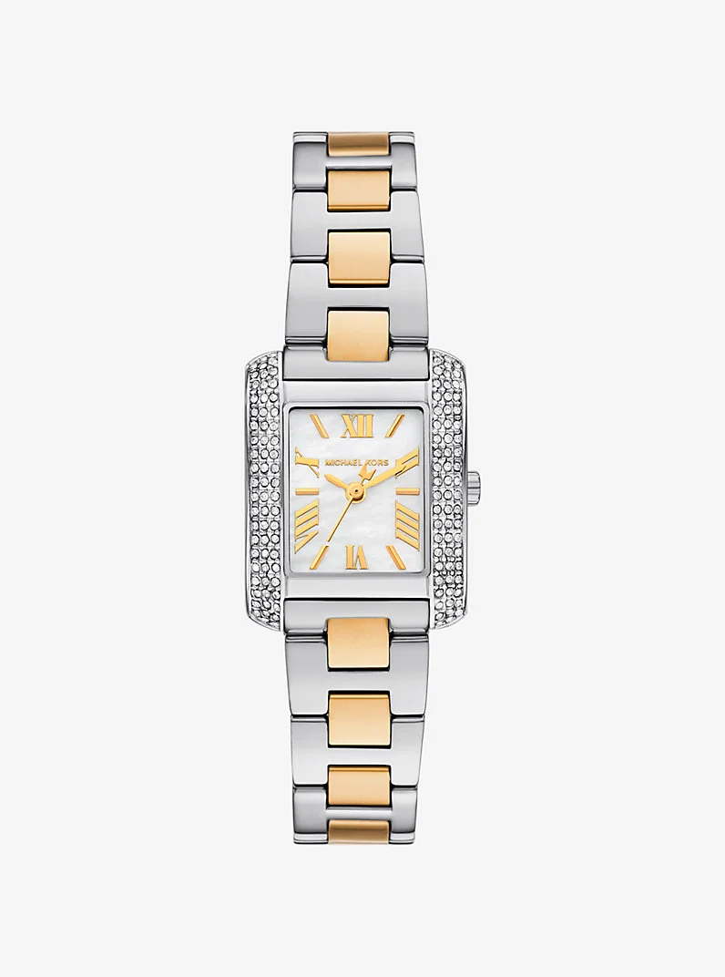 Petite Emery Pavé Two-Tone Watch - 1