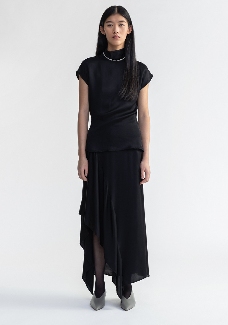 AERON FLORA
Satin sleeveless turtleneck outlook