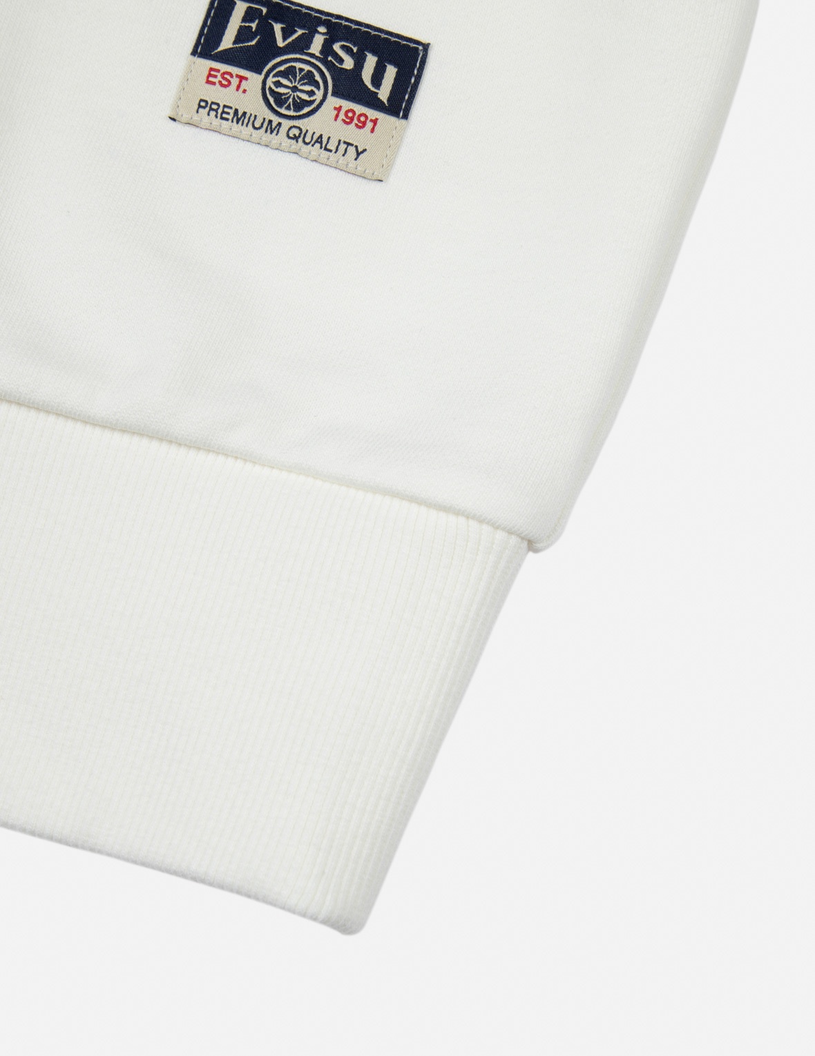 SEAGULL POCKET AND SLOGAN PRINT RELAX FIT SWEATSHIRT - 5