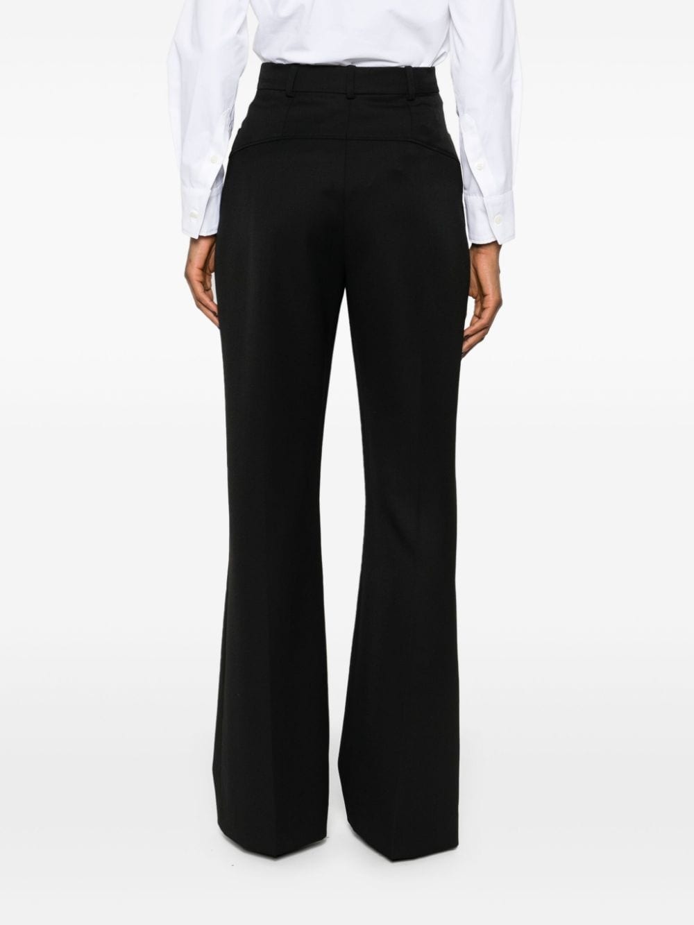 Le Pantalon Sauge flared trousers - 4