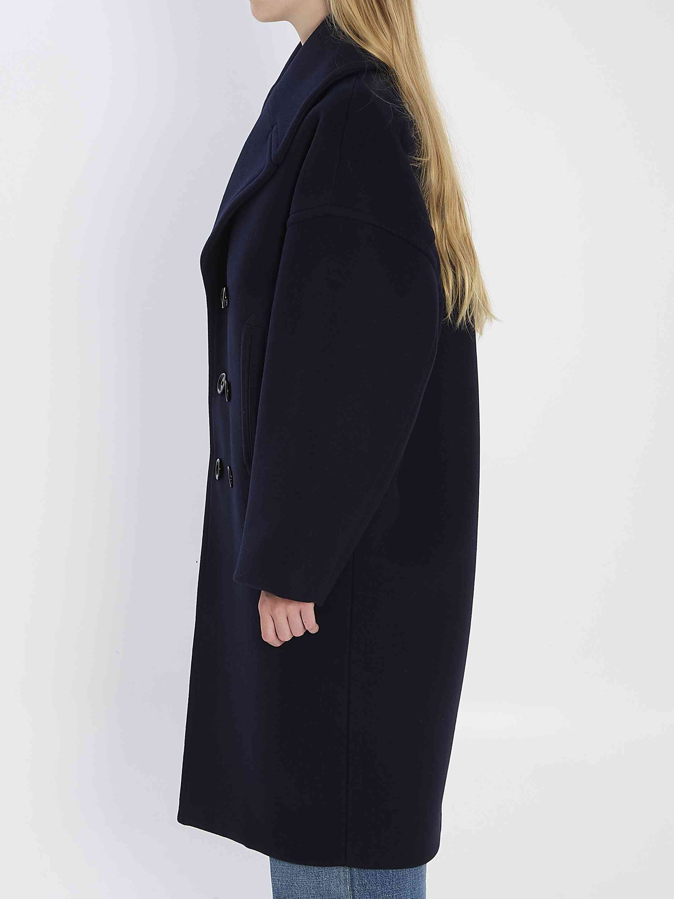 Celine Women Long Peacoat - 3
