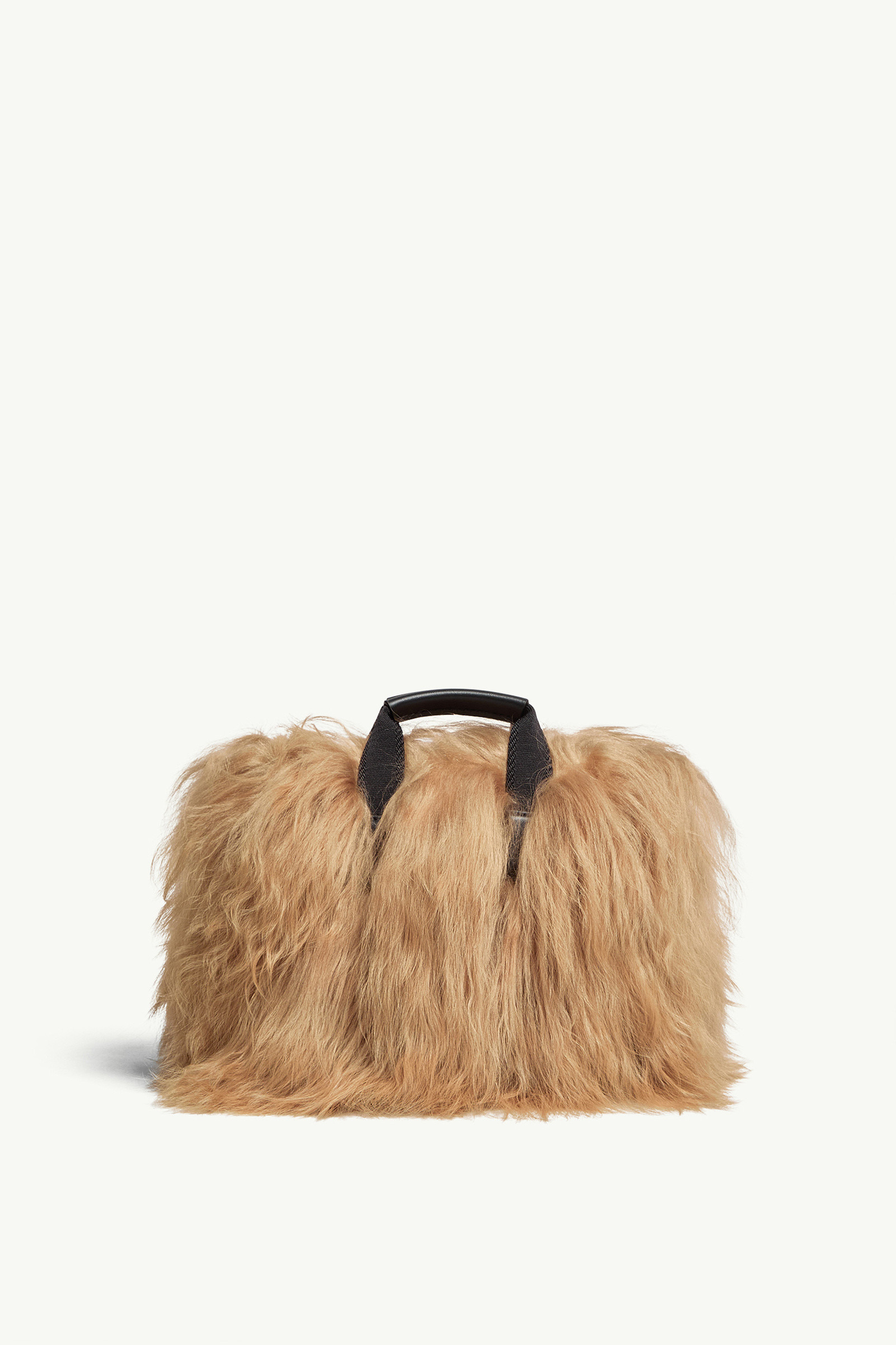 Micro Caradoc Shearling Tote Bag - 4