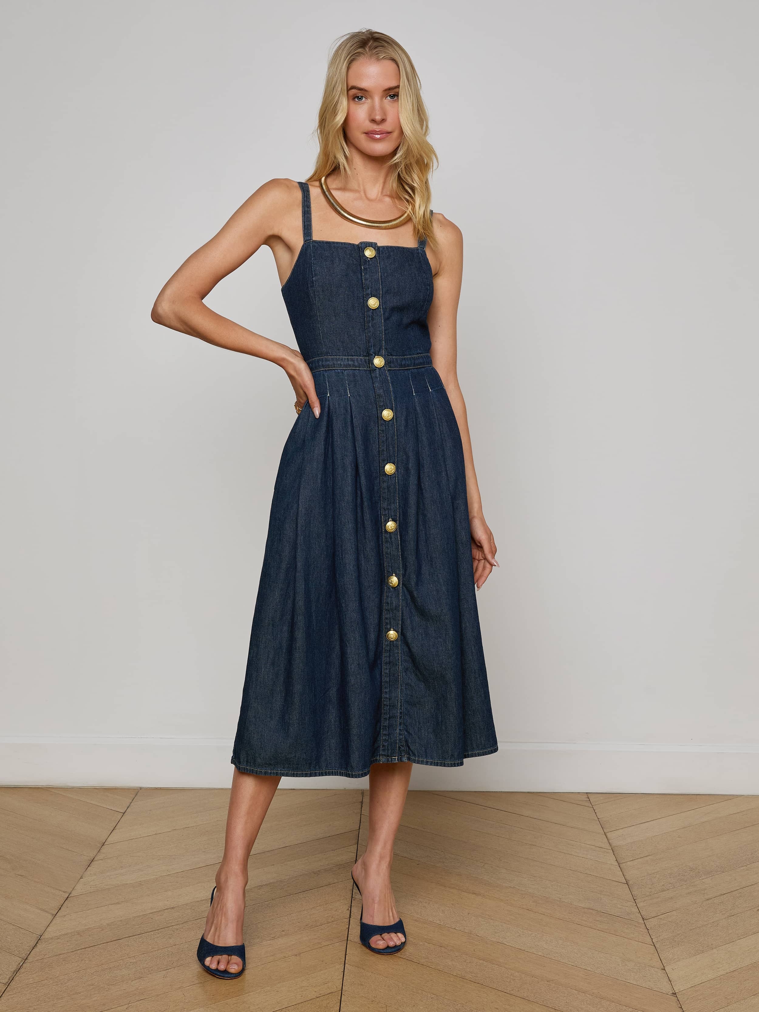 Esmeralda Chambray Dress - 2