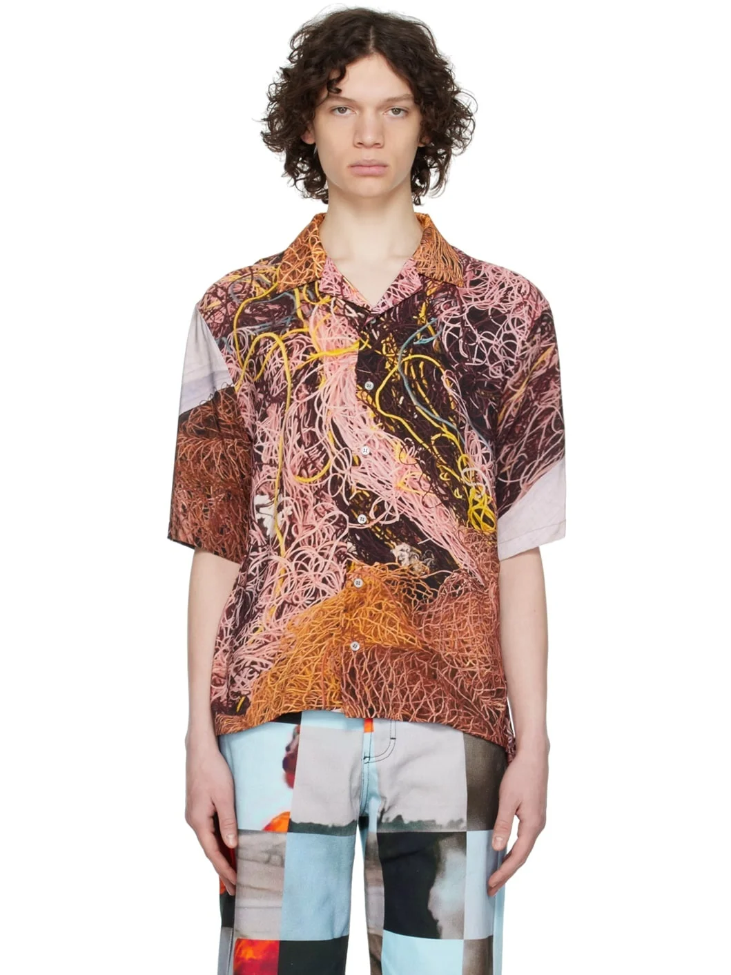 SSENSE Exclusive Pink Shirt - 1