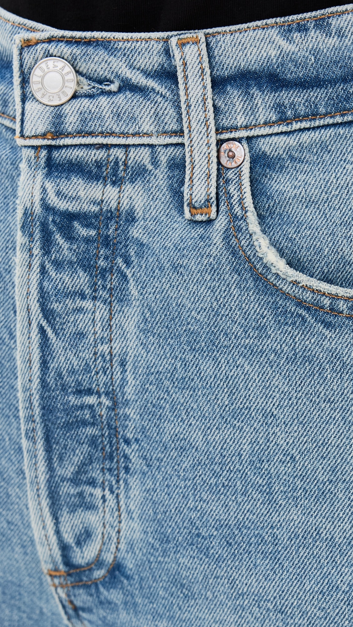 90s Pinch Waist Crop Jeans - 5