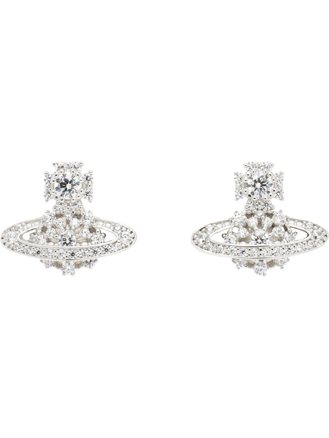 Silver Narcissa Earrings - 1