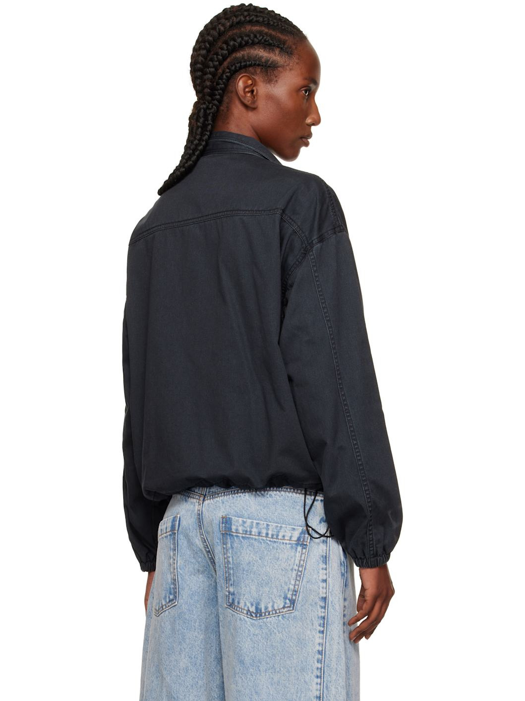 Navy Harrington Jacket - 3
