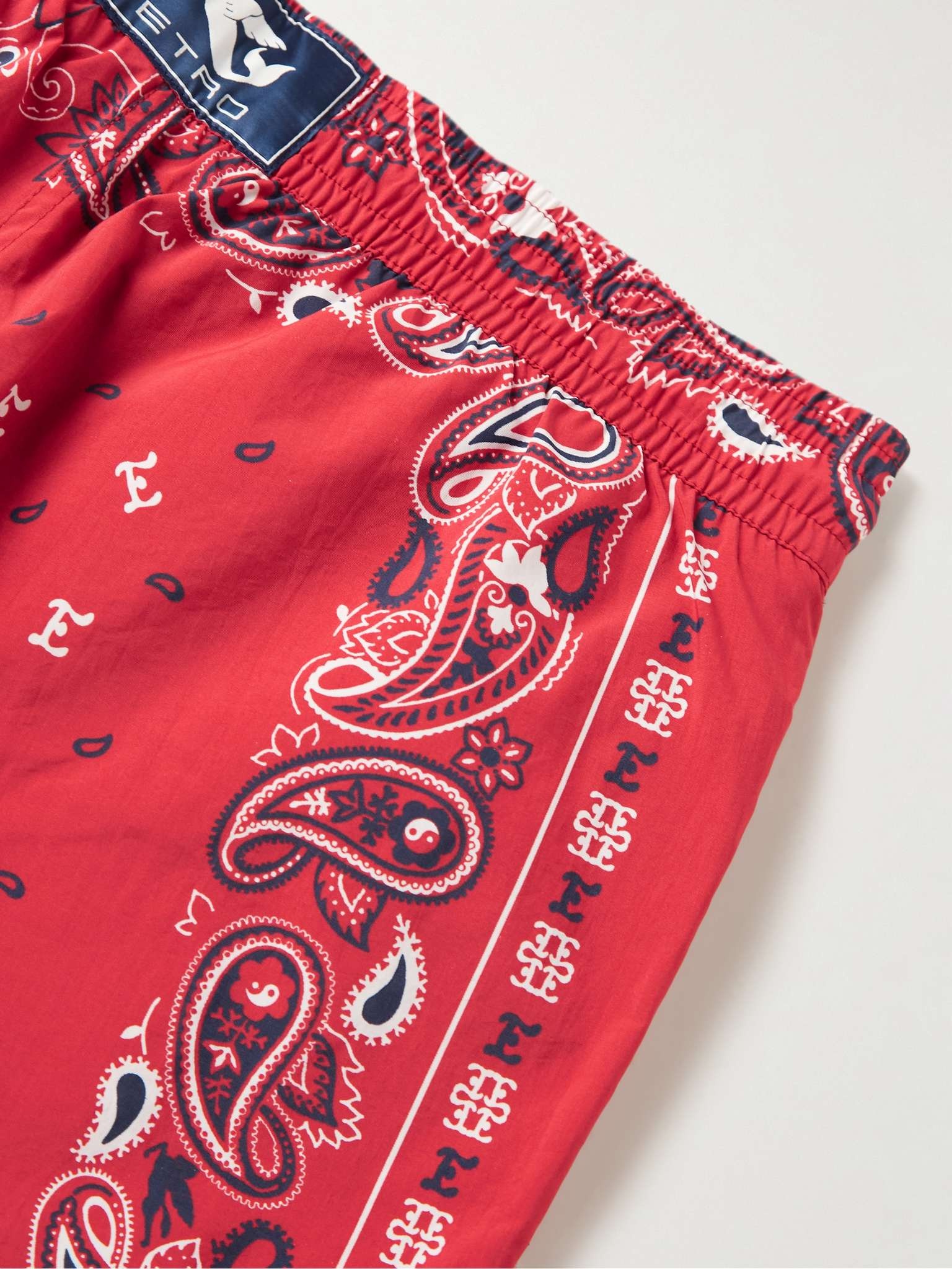 Mid-Length Paisley-Print Swim Shorts - 2