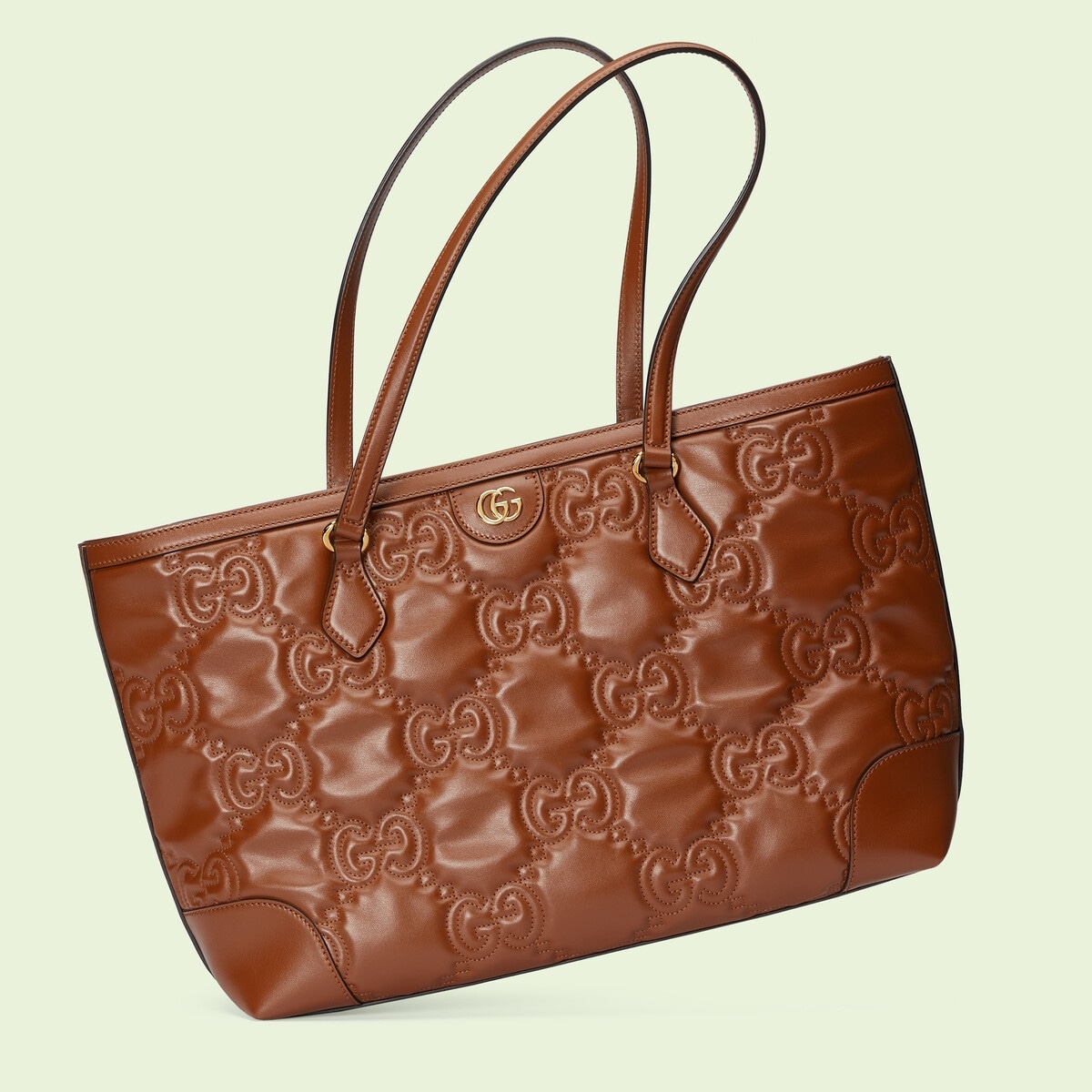GG matelassé leather medium tote - 4