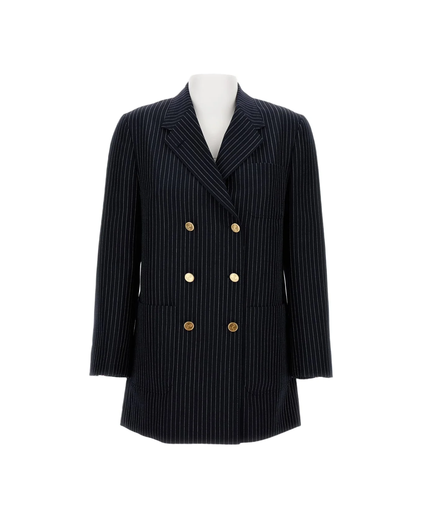 Women's Double-breasted Jacket - 1