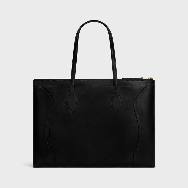 FLAT CABAS LUGGAGE IN GLOSSY CALFSKIN 3