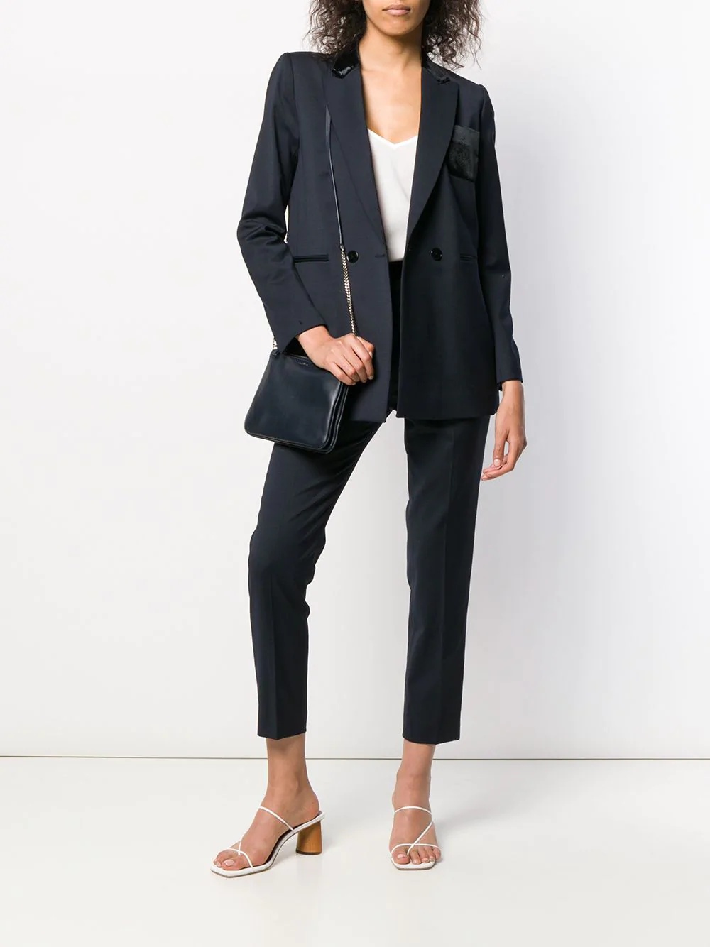 high-rise tailored trousers - 2