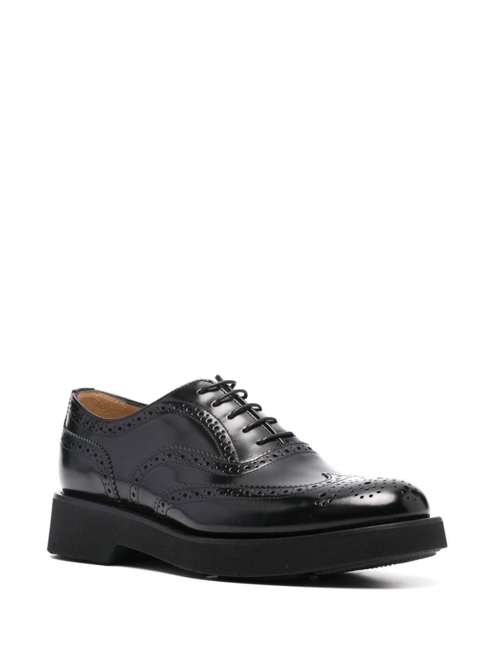 Burwood leather brogue shoes - 2