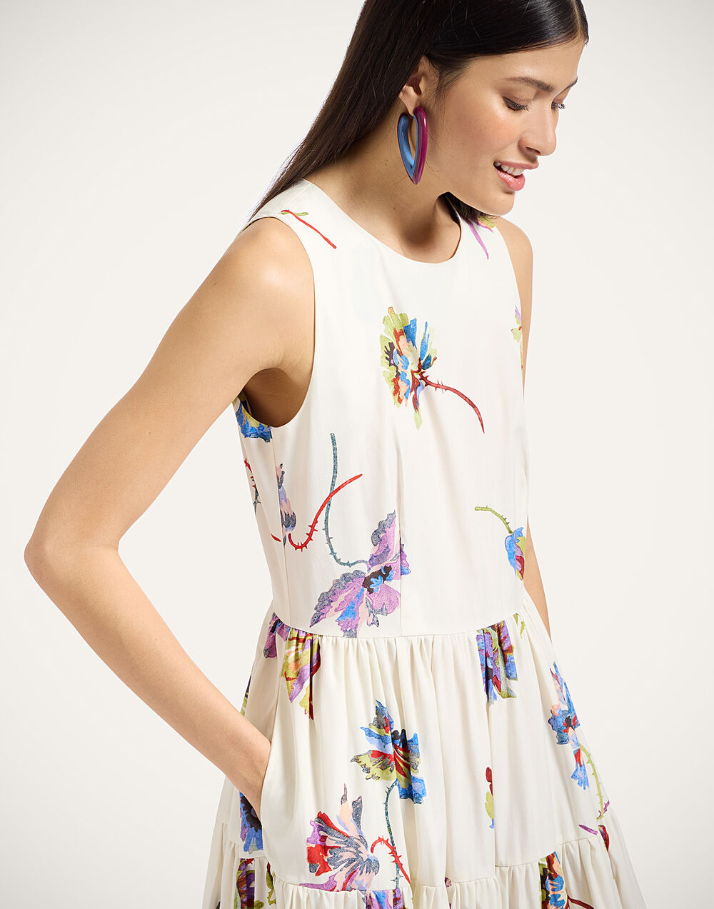 Sleeveless Big Dress - 7