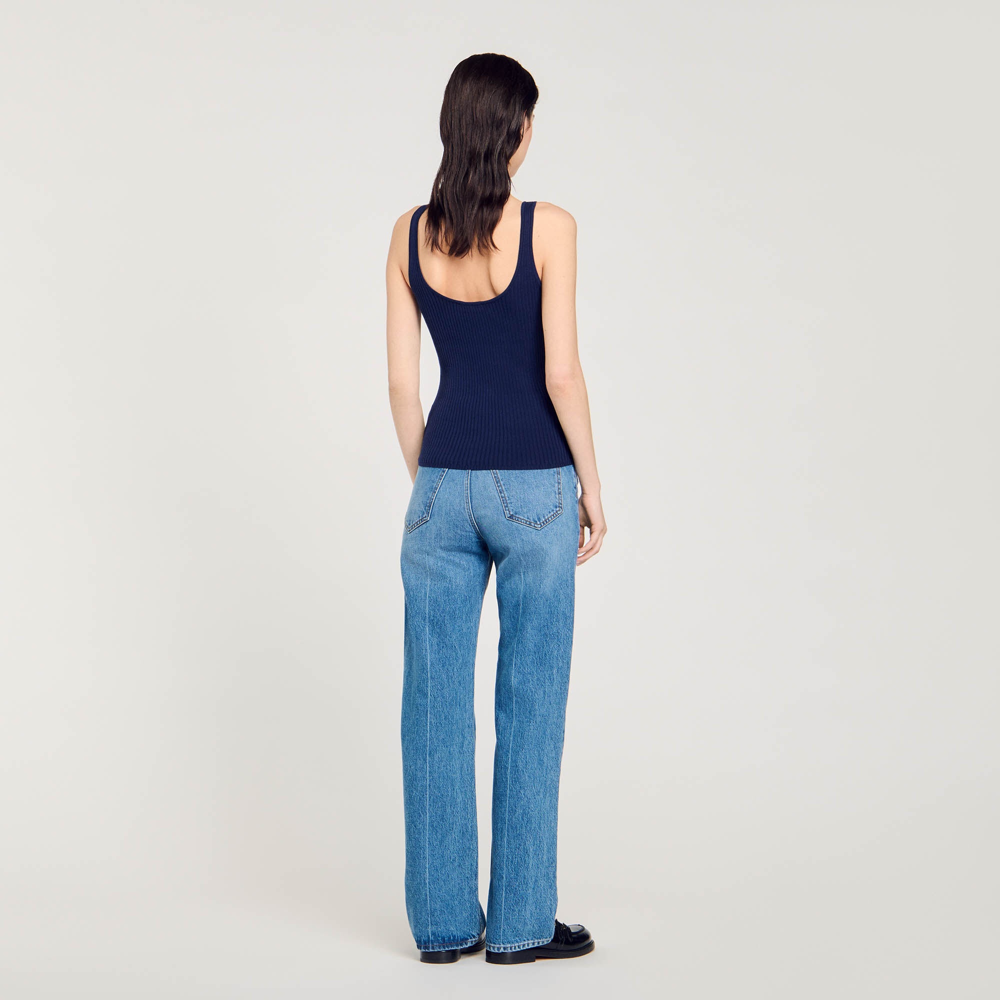 RIBBED VEST TOP - 6