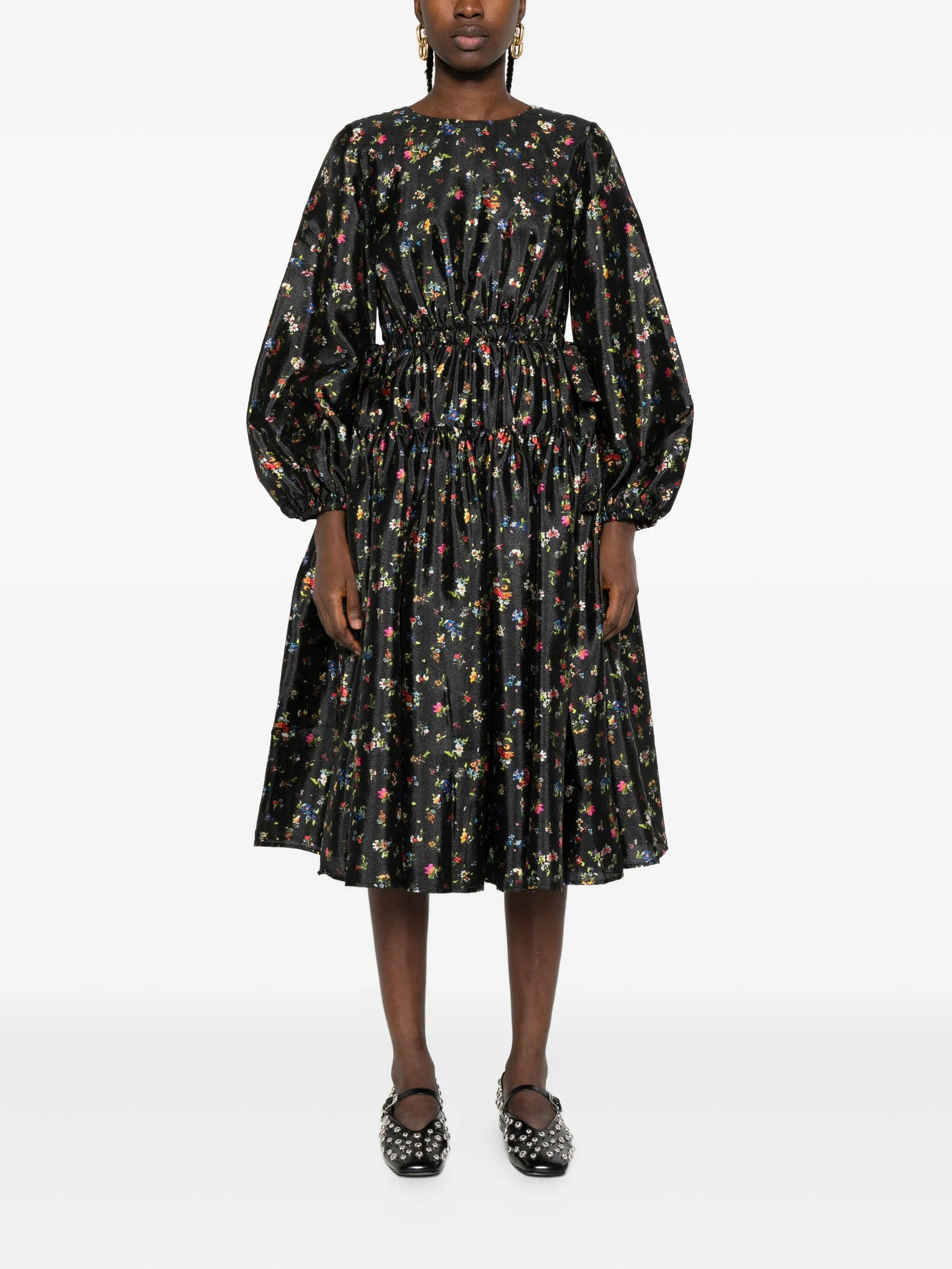 Stine Goya Floral-print Midi Dress - 2