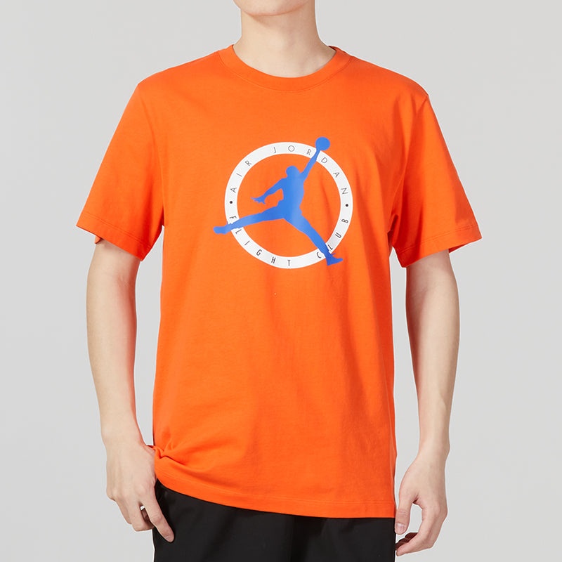 Air Jordan logo T-shirt 'Orange' DV8437-817 - 3