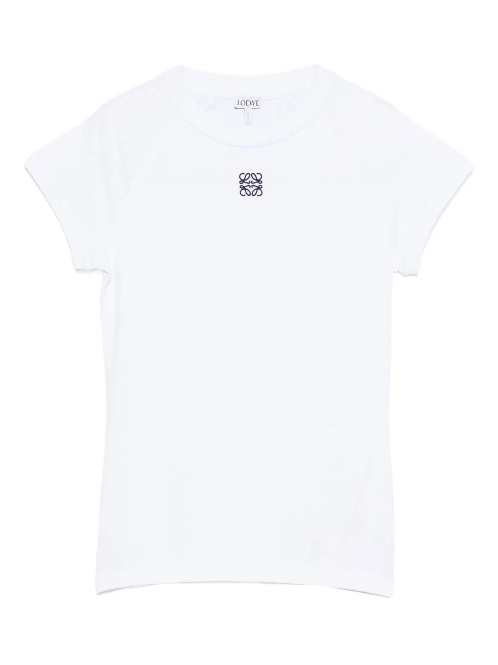 logo-embroidered T-shirt - 1