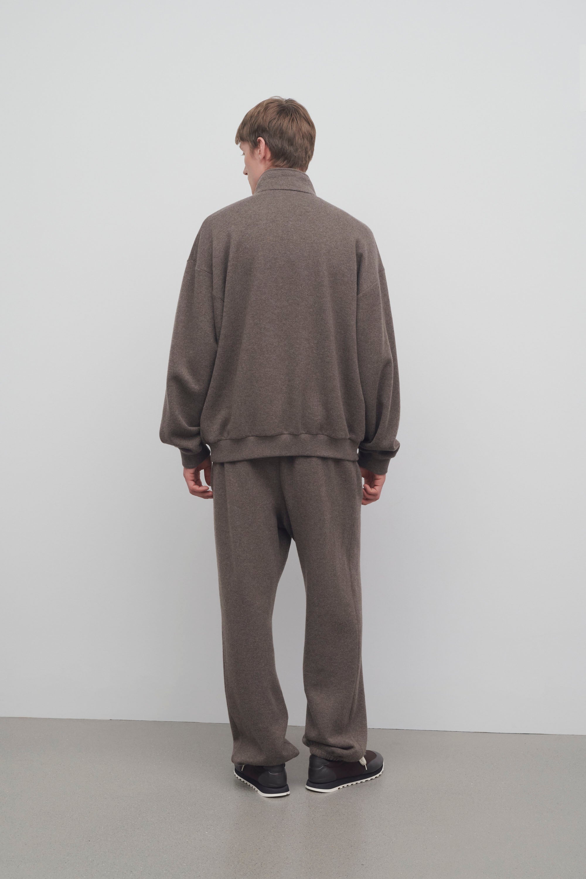 Zaven Pant in Cashmere and Cotton - 5