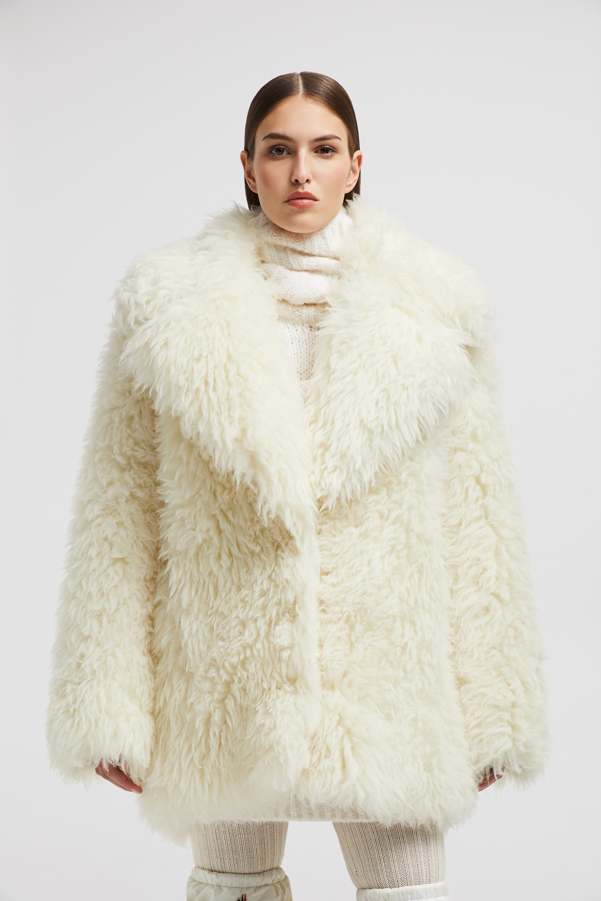 Malenco Padded Wool Coat - 3