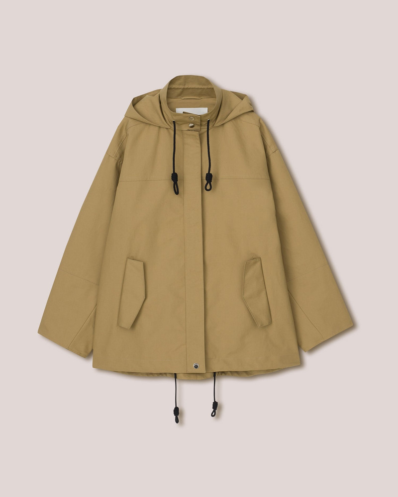 Nanushka Salo Khaki Tech Canvas outlook