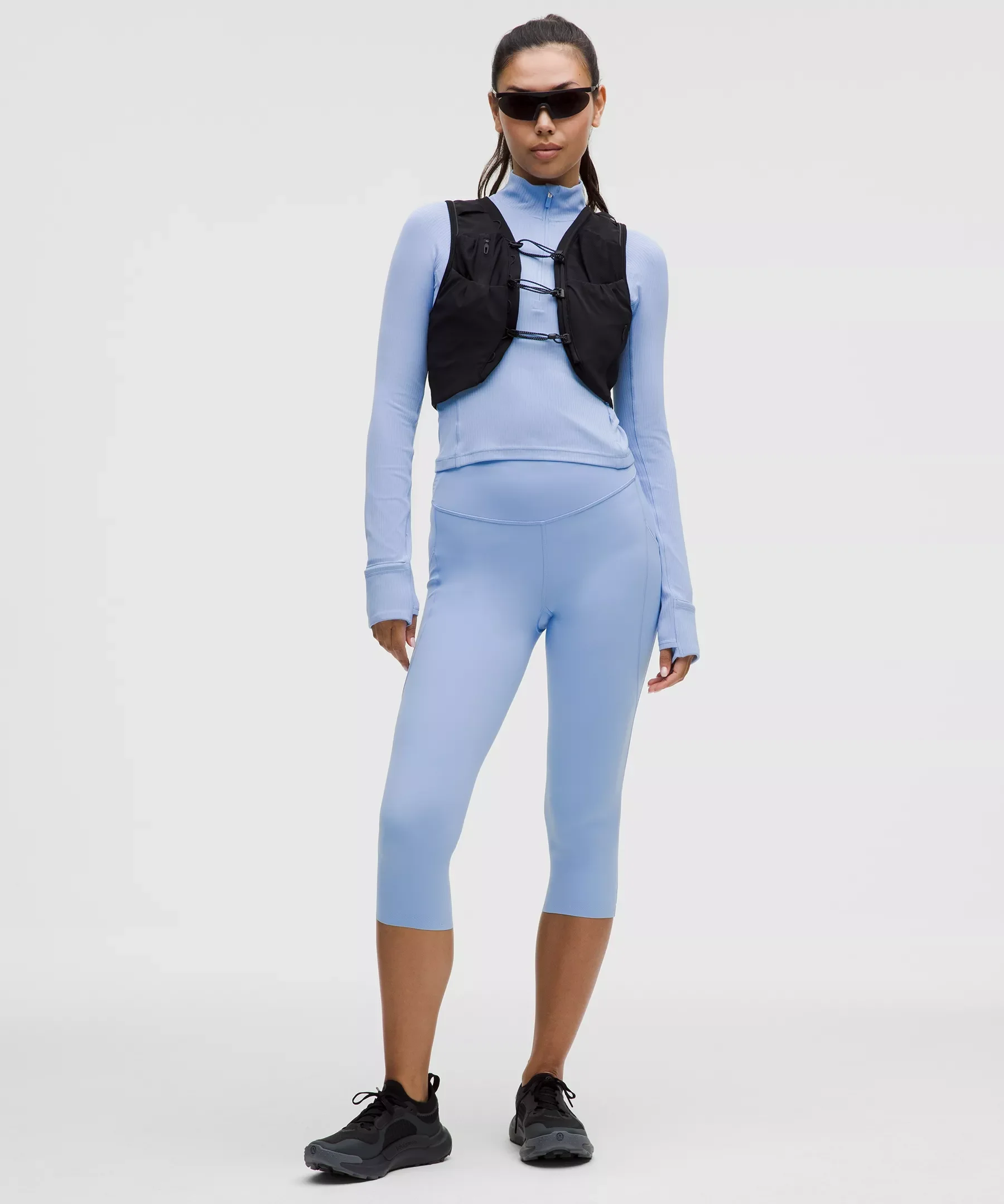 Fast and Free High-Rise Crop 19" *5 Pocket - 1