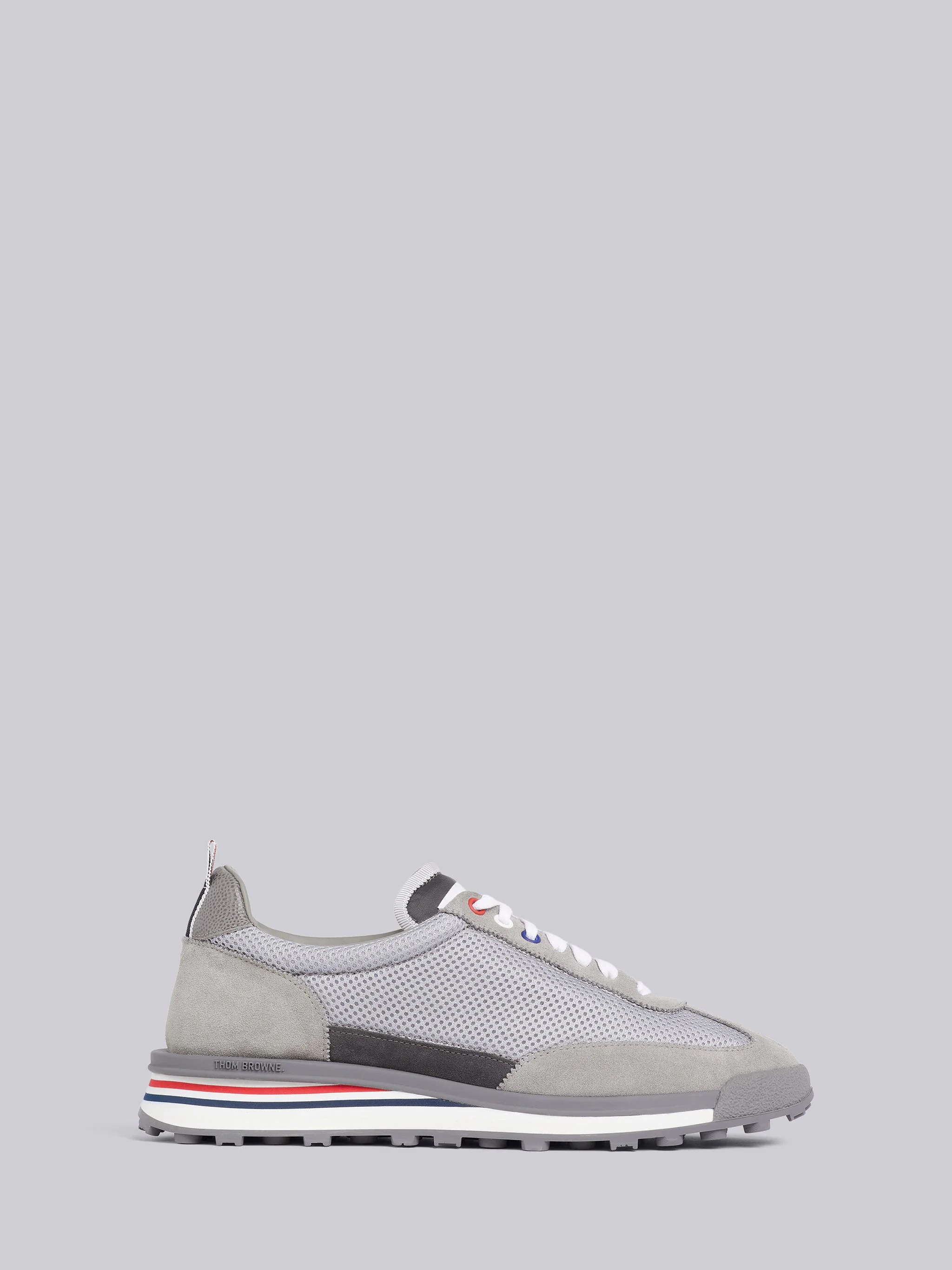 Light Grey Nylon Tech Runner - 1