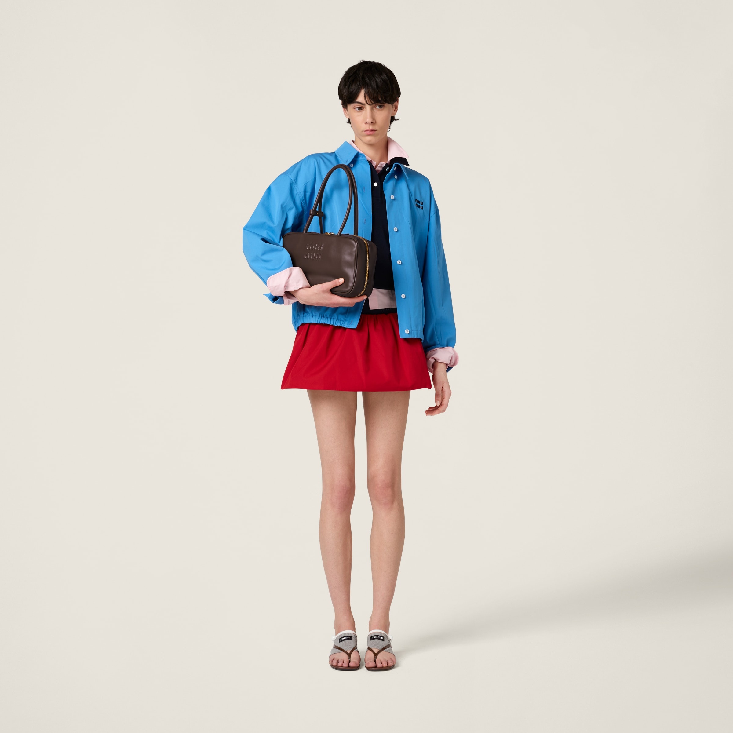 Poplin blouson jacket - 2
